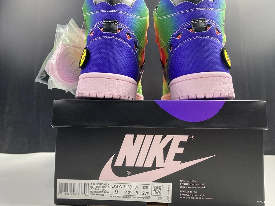 HYPE Jordan1 DC3481- Retro J 3728 Original Balvin 1025